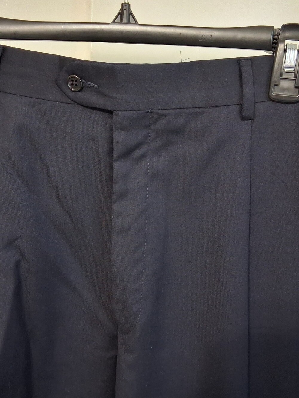 Jos A Bank "Gordon" Full Suit In Navy 100% Wool Top 41RG Slacks 35 RG - Picture 13 of 14